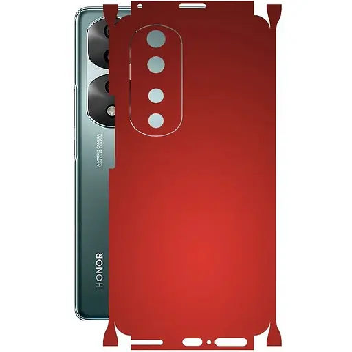 Защитная пленка StatusSKIN для Honor 70 Pro Plus Корпус Винил красная матовая