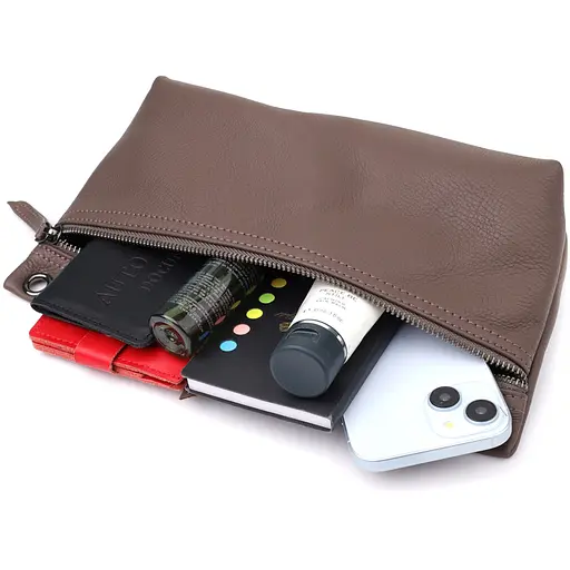 Женская сумка Vintage на плечо из натуральной кожи 24х17х8 см sum0027572 - фото 8