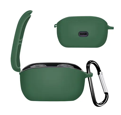 Чохол-накладка DK Silicone Candy Friendly з карабіном для JBL Wave 100 (green) - фото 2