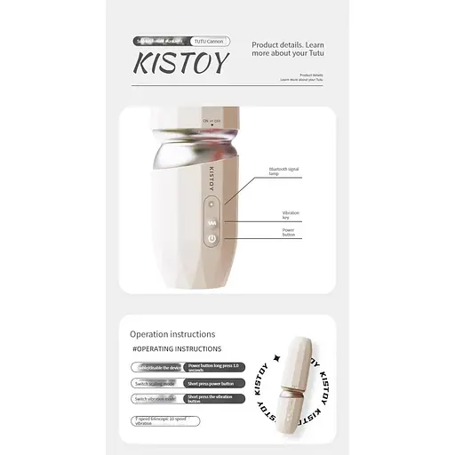 Міні секс-машина KisToy Tutu - фото 7