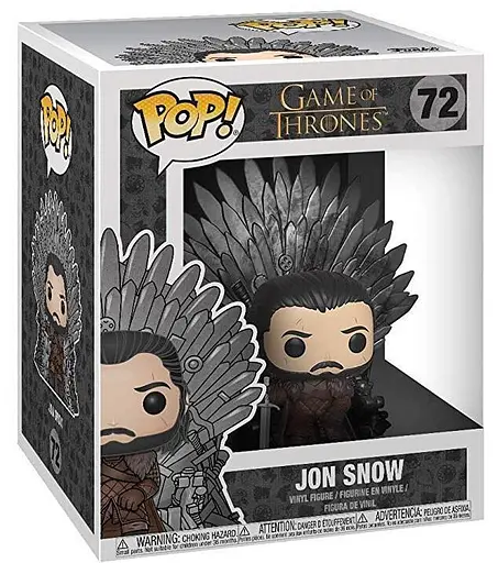 Фигурка Funko Pop Джон Сноу на Железном Троне Игра престолов GoT Jon Snow Sitting Throne 10с GT JS72 - фото 5