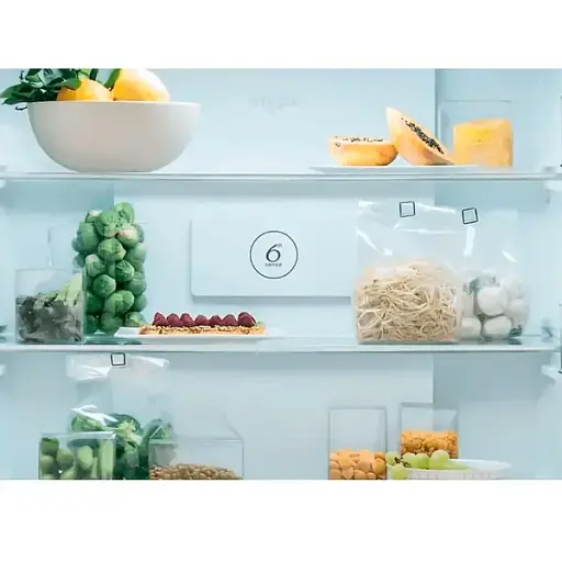 Холодильник Whirlpool многодверный 187.4x90.9х69.8 холод. отд. 384 л мороз. отд. 207 л 4дв. А++ NF инв. дисплей нерж - фото 7