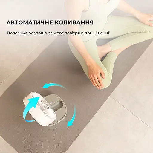 Портативний вентилятор CECOTEC Telescopic fan EnergySilence 1000 FoldAir Portable - фото 6