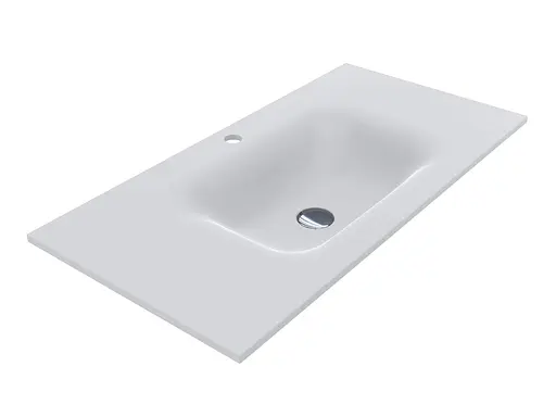 Умивальник Miraggio Jessel 900 matt 0000799, Білий матовий - фото 4