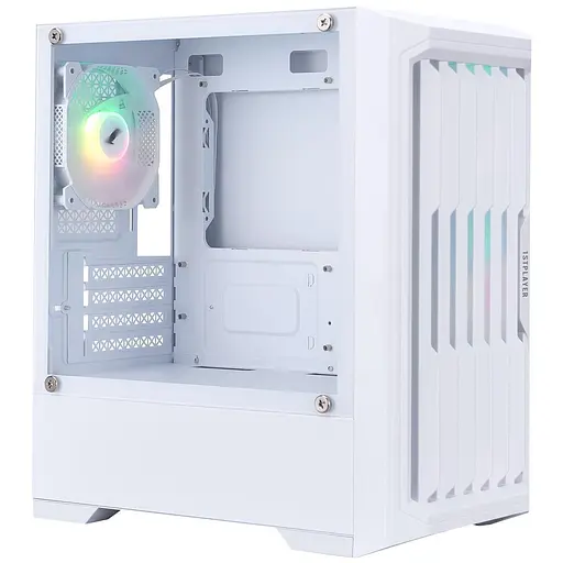Корпус 1stPlayer H2-WH-4F7-W White без БП (H2-WH-4F7-W) - фото 1