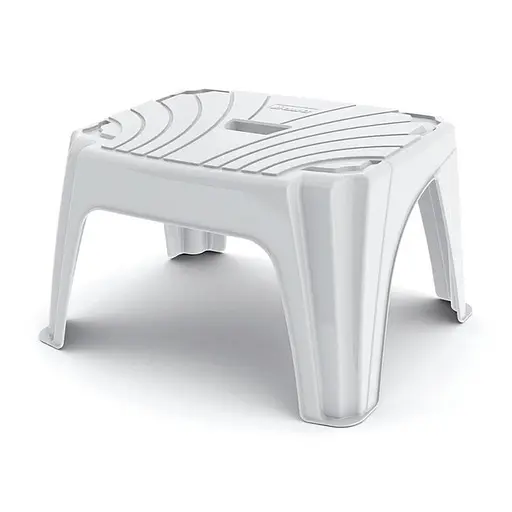 Табурет пластиковий Step 2 45x35x25, білий
