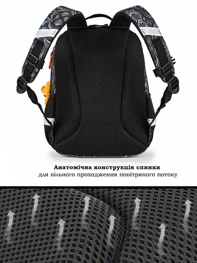 Ортопедический рюкзак 3 в 1 с пеналом и мешком для девочки School Standard для начальной школы (Full 160-11) - фото 8