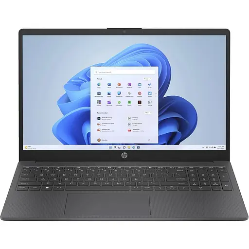Ноутбук HP 15.6 Laptop 15-fc0248ua FHD/Ryzen 3 7320U/8GB/256SSD/Radeon/DOS/Chalkboard Gray (C78S8EA) - фото 1