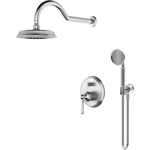 Душова система Imprese Hydrant ZMK031806110, Хром матовий - фото 1
