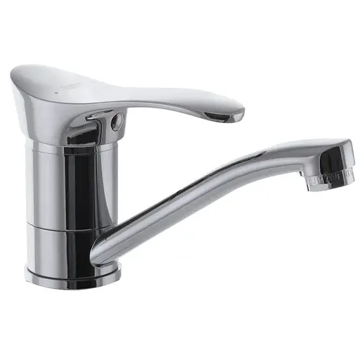 Смеситель для умывальника Haiba Eris 555 HB0814 Хром - фото 1