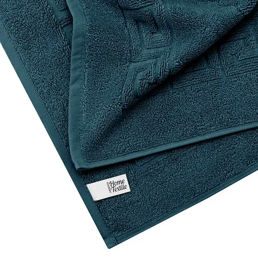 Килимок для ніг махровий Ardesto Home 50х70 см 100% бавовна смарагдовий (ART2557EM)  - фото 4