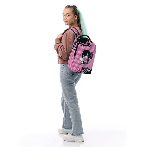 Рюкзак GoPack Teens 135M-1 Рожевий (GO26-135M-1) - фото 14