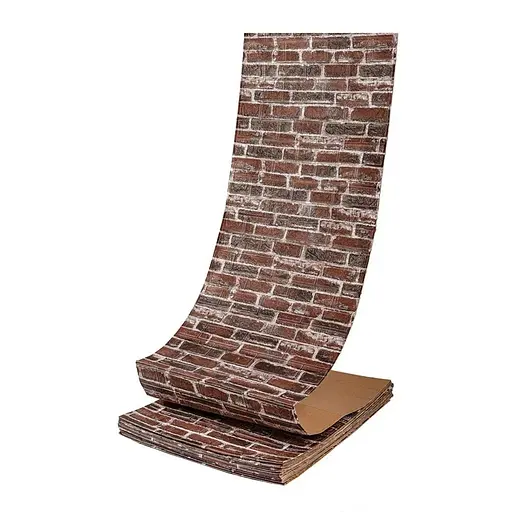 Самоклеющийся 3D панель 19600x700x3мм красный Екатеринославский Кирпич SW-00001333 - фото 1