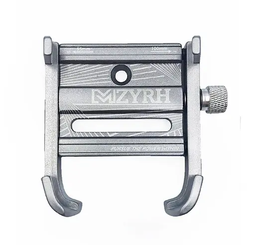 Велосипедний тримач для телефону MZYRH 360 5,5-10 см алюм. сріблястий (G0001286)