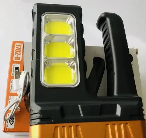 Аккумуляторный фонарь прожектор Hotter Mouse 7702-B с солнечной панелью - фото 6