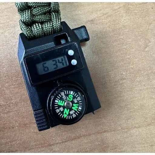 Чоловічий армійський годинник Besta Band з компасом (6 в 1) - фото 8