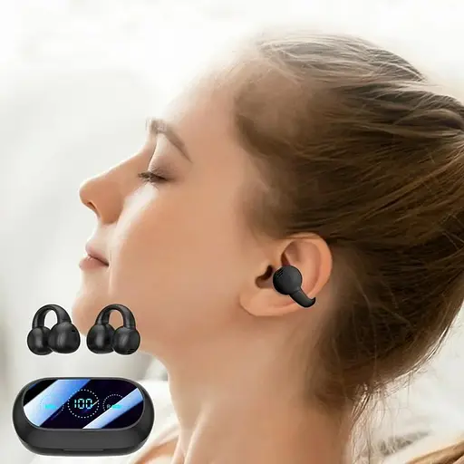 Беспроводные костные наушники TWS M59 с направленным звуком Bluetooth 5.3 наушники с костной проводимостью - фото 4
