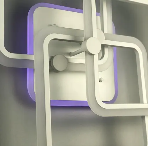 Потолочная люстра LED на 3 рожка Line.F RGB подсветка есть - фото 6