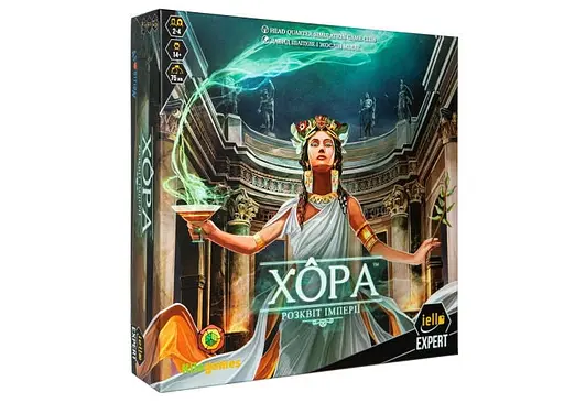Настільна гра Kilogames Хора. Розквіт імперії (Khora. Rise of Empire) (укр.) (KG-2640)