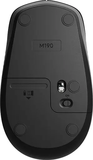 Мышь компьютерная Logitech M190 Wireless Charcoal (910-005905, 910-005913) - фото 8