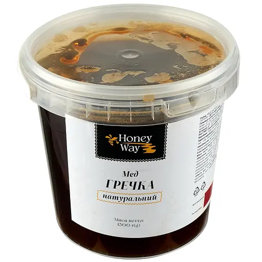Мед гречаний Honey Way 1.3 кг