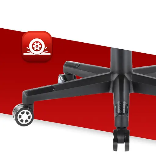 Компьютерное кресло Hell's Chair HC-1004 White-Grey (тканина) - фото 5