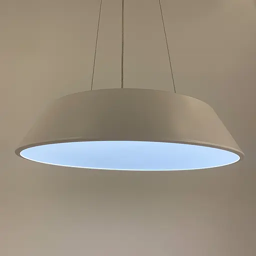 Подвесной светильник LED в белом корпусе Line.F 12107 P WT - фото 2