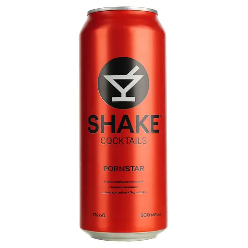 Напиток слабоалкогольный Shake Cocktails Pornstar 7% 0.5 л ж/б - фото 1