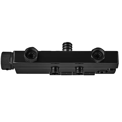 Душева система Champion PBL-009-J Black з кнопковим перемикачем 4 режими CH6499, Чорний матовий - фото 8