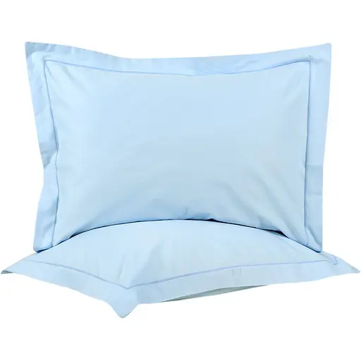 Наволочки Lotus Home Dakota Modern сатин голубые 50х70 см, 2 шт. (svt-2000022351508) - фото 1