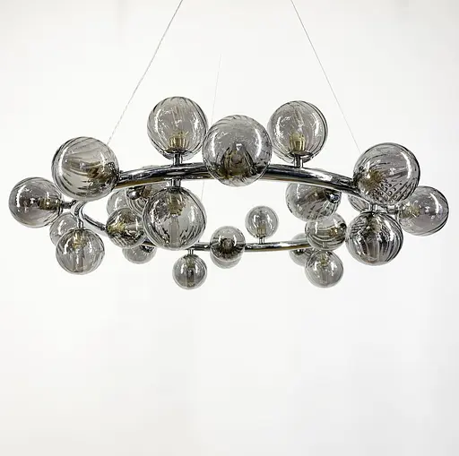 Підвісна люстра Arte Lamp Bolla Line.F MJ 17-750 CH+GR - фото 1