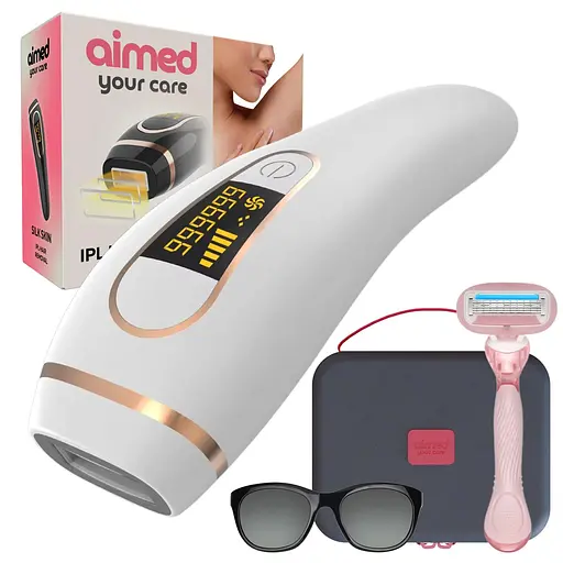 Фотоепілятор AIMED Silk Skin IPL Intensed Pulse Light колір білий