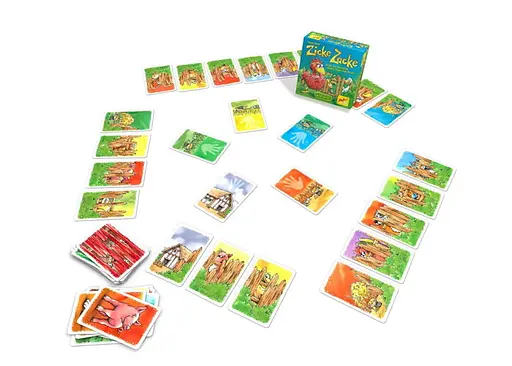 Настільна гра Zoch Циплячі перегони. Карткова гра (Zicke Zacke Kartenspiel) (англ.) (601105102) - фото 2