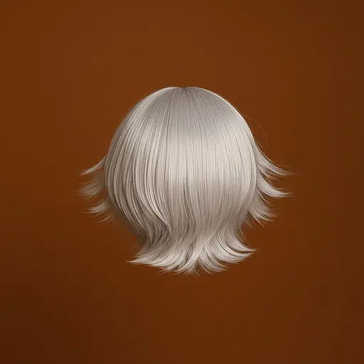 Мужской парик для косплей персонажа Sakata Gintoki из манги Gintama 25 см Серый - фото 2