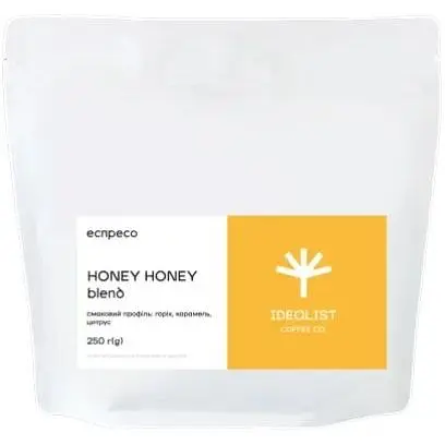 Кава в зернах Idealist Coffee Co Honey Honey 250 г - фото 1