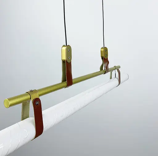 Подвесной светодиодный светильник в удлиненной форме Line.F Длина 85 см - фото 9