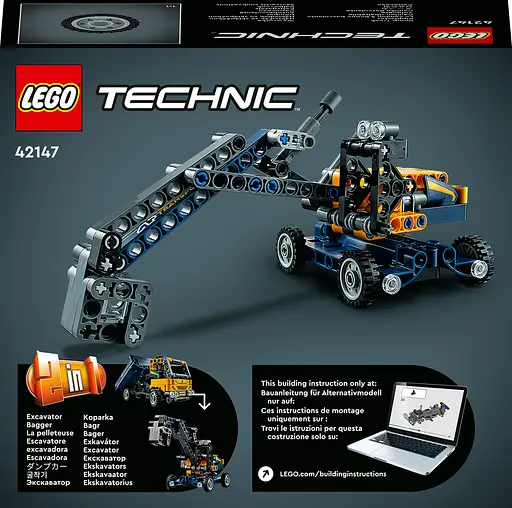Уценка. Конструктор LEGO Technic Самосвал, 177 детали (42147) - фото 8