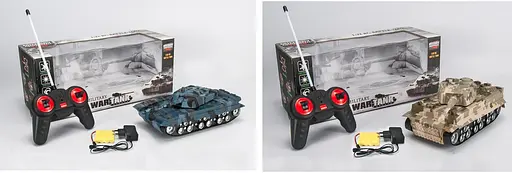 Машинка-танк на радіокеруванні, 34x13.5x14 см, 369-1/2 (В асортименті) - фото 2
