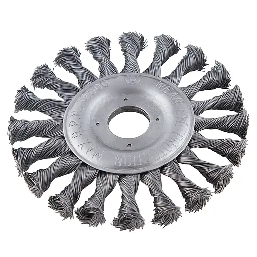 Щітка дископодібна Alloid Building Tools з пучками крученого дроту 125 x 22.23 мм (WB-70125) - фото 1