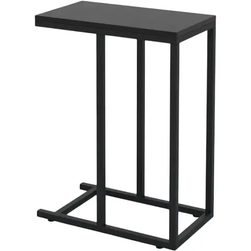 Журнальний столик Costway Vittsjo приставний в стилі Loft чорний