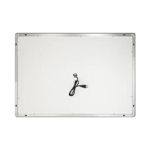 Зеркало Qtap Mideya 1000x700 с LED-подсветкой Touch, с антизапотеванием, с часами, диммером яркости QT2078NCF10070W - фото 7