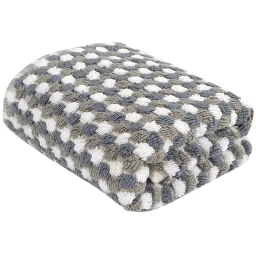 Рушник Lotus Home Ruta grey сiрий 70х140 см (svt-2000022349642)