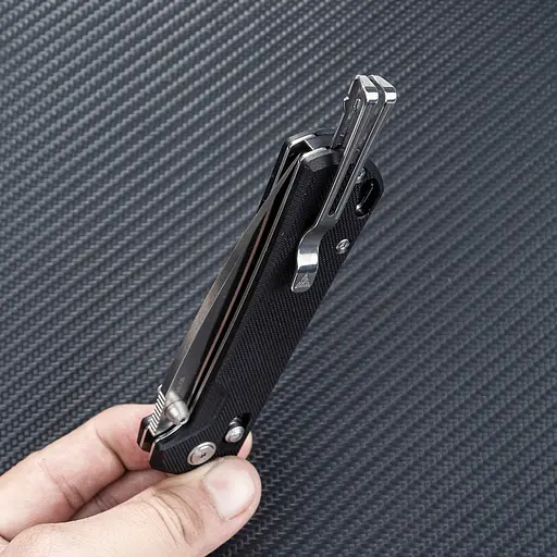 Ніж складаний SRM 168L-GB, чорний - фото 8