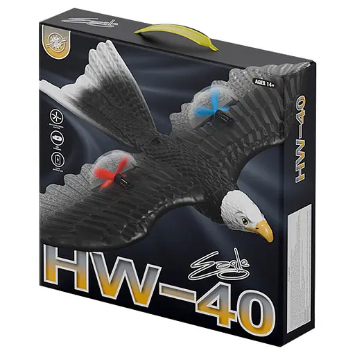 Літак-птица на радіокеруванні SCHE HW40 Eagle Black - фото 6