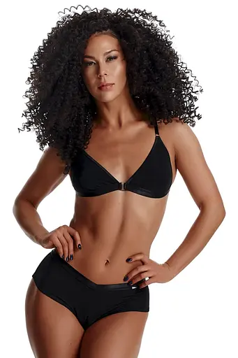 Комплект белья Demoniq LadyX Luna XL черный - фото 4