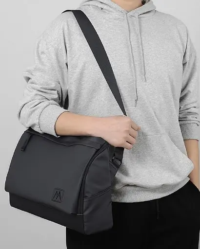 Сумка мужская из ткани, почтальонка Confident sum0027093 - фото 8