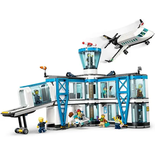 Конструктор LEGO City Аеропорт із літаком 887 деталей (60502)  - фото 3
