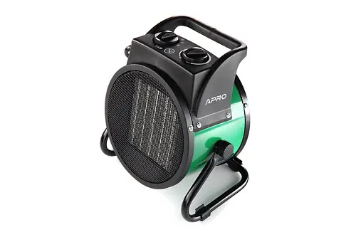 Тепловентилятор електричний Apro EFH-30 з керамічним нагрівачем 220м³/год, 3.0кВт(899503) - фото 1