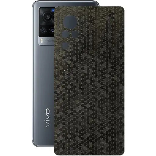 Захисна плівка StatusSKIN для Vivo X60 Pro 5G Корпус Вініл Соти чорні - фото 1