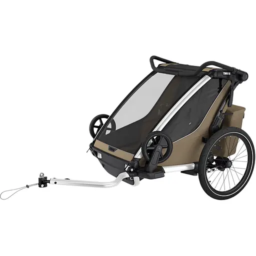 Дитяча коляска Thule Chariot Cross 2 Double (Faded Khaki) (TH 10201037) - фото 7